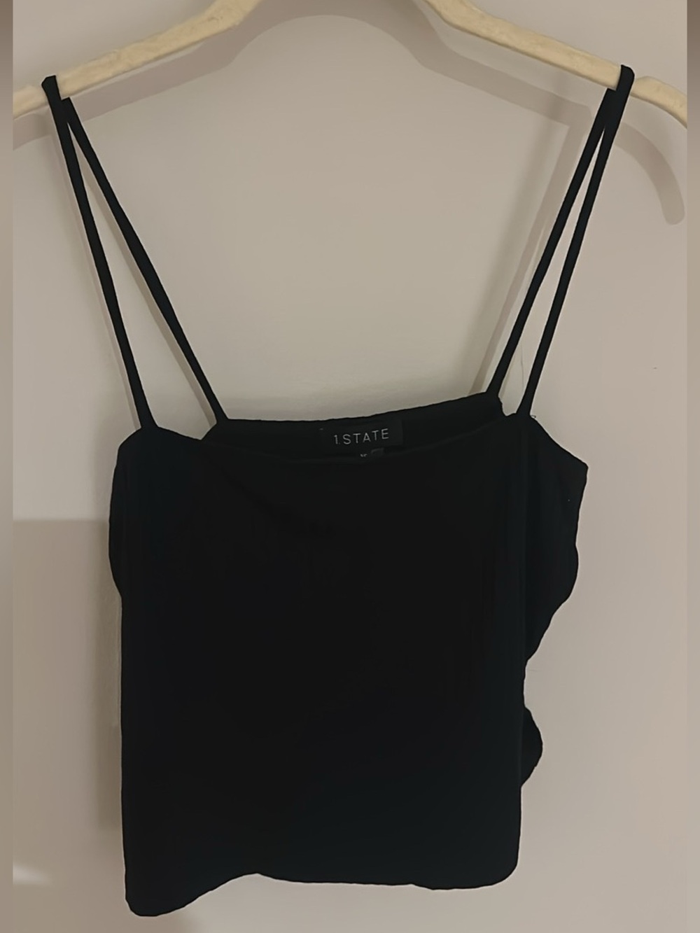 1. State Black Double Strap Camisole